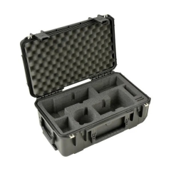 SKB iSeries 2011-7 Two DSLR with Lenses Case (Black)