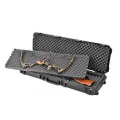 SKB 3i double bow with double rifle case