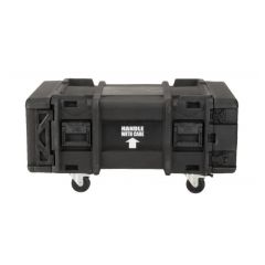 SKB rSeries Shock Rack - 4U Shock Rack - Grün - 76 cm tief - Mit Rollen